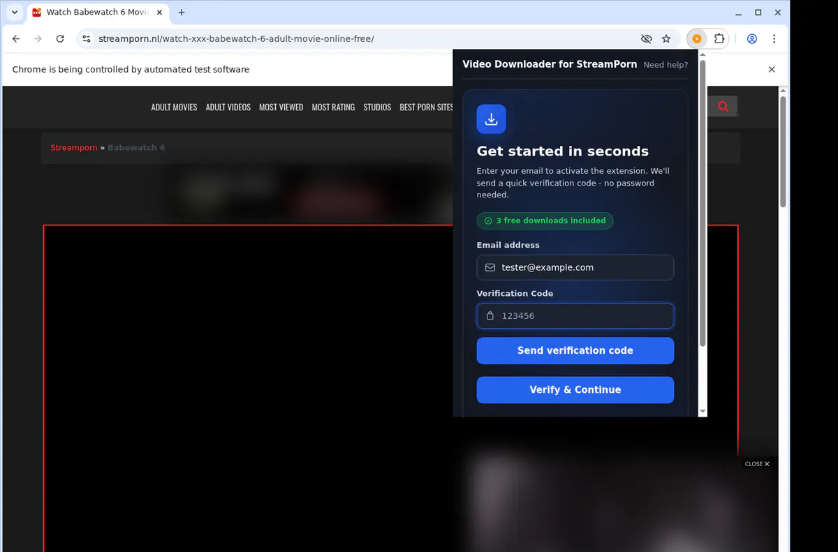 Streamporn Video Downloader screenshot 4